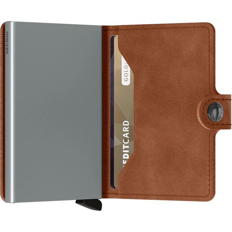 Secrid Miniwallet Vintage Cognac Silver image number 1